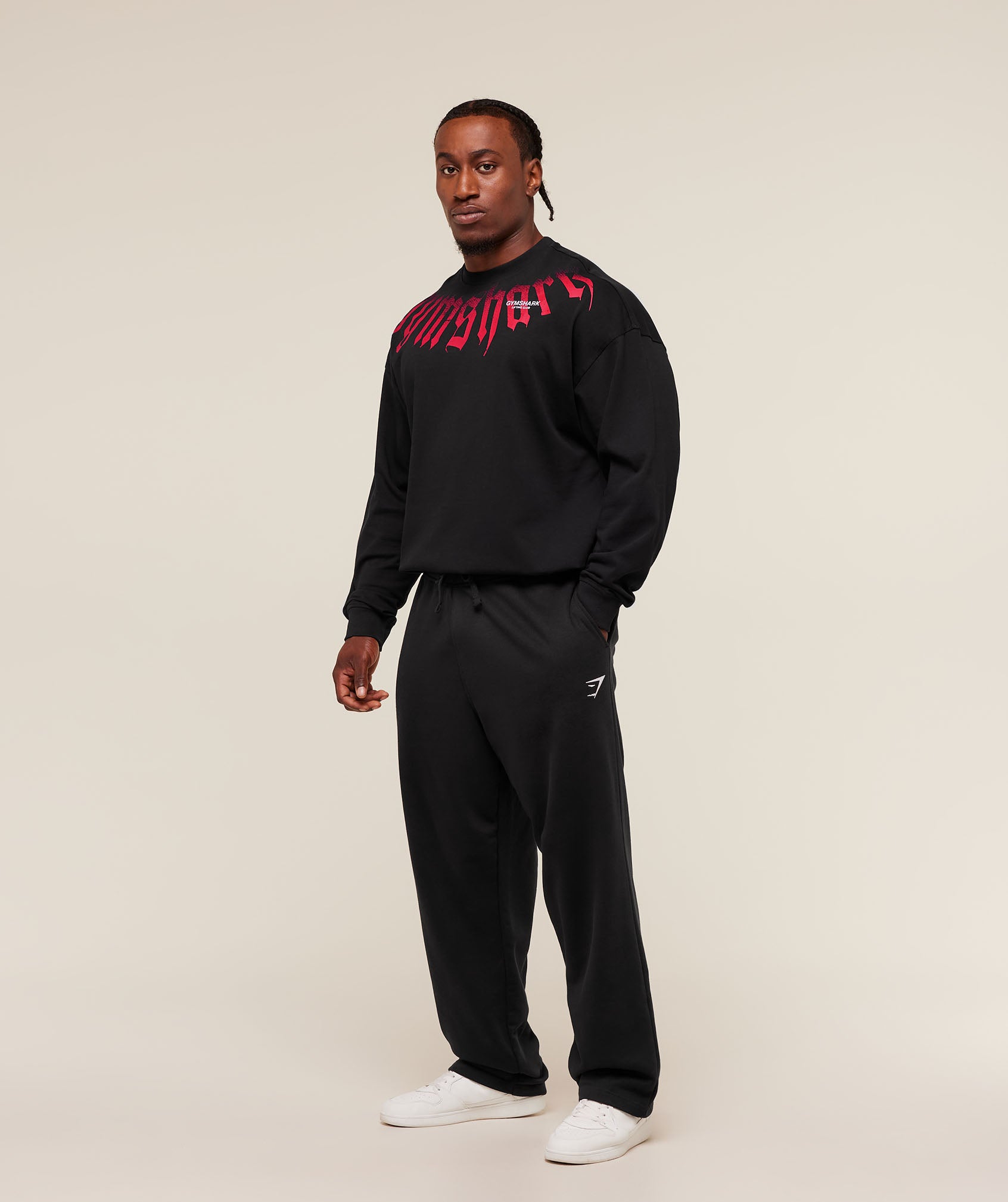 Fade Graphic Long Sleeve T-Shirt - Image 3