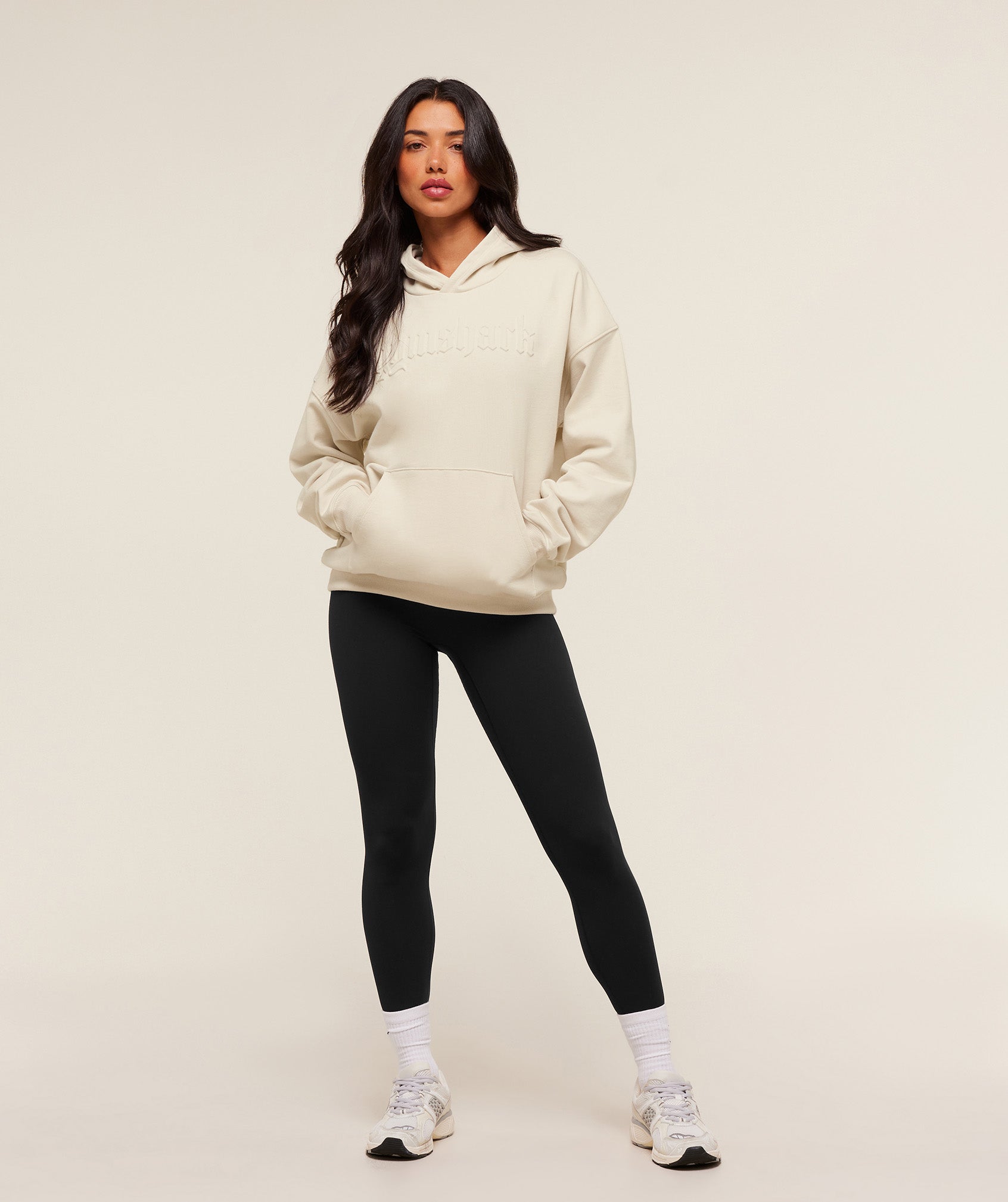 Embossed Graphic Oversized Hoodie - Image 4