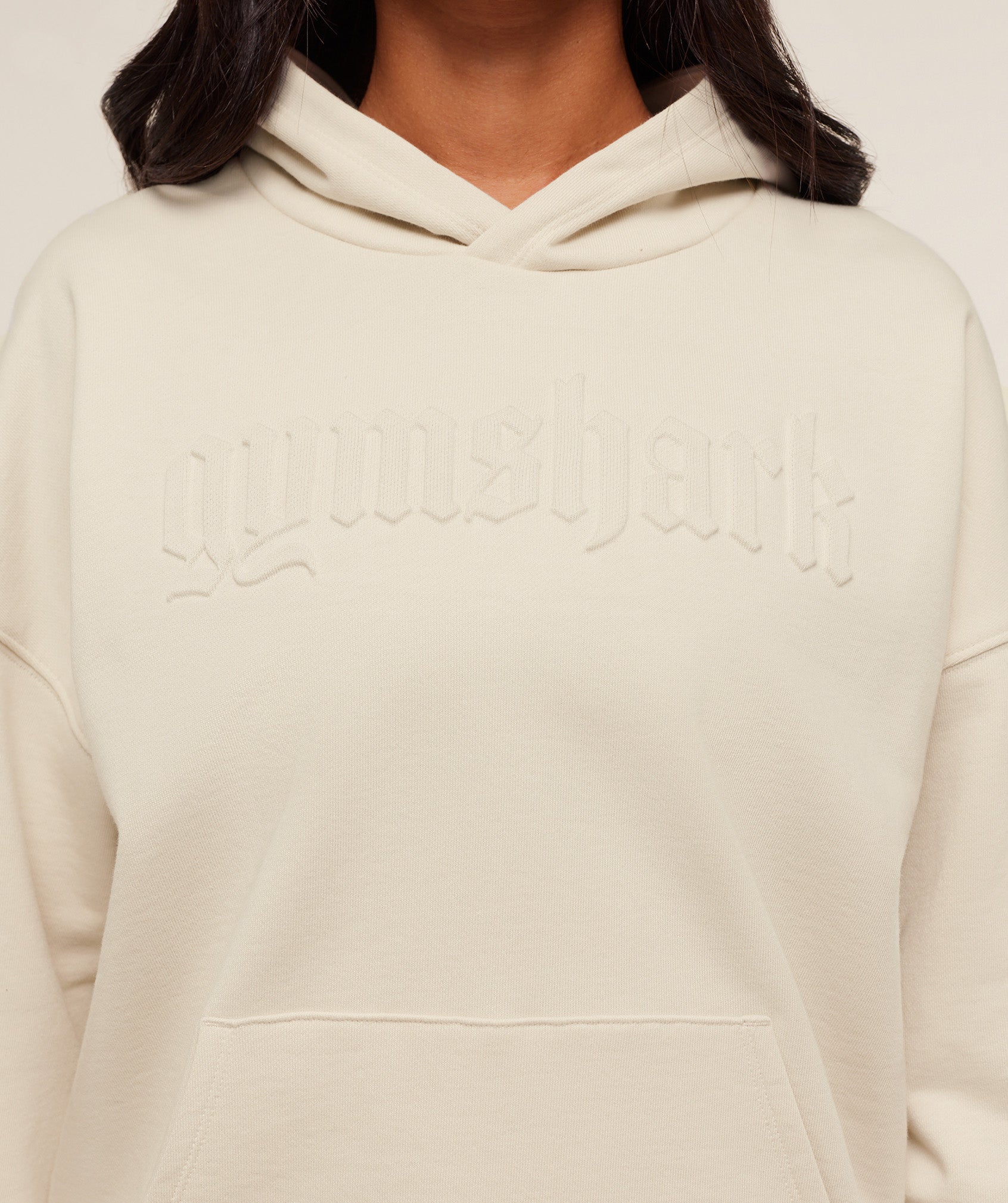 Embossed Graphic Oversized Hoodie - Image 5