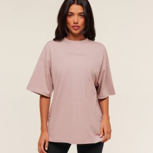 Embossed Graphic Oversized T-Shirt