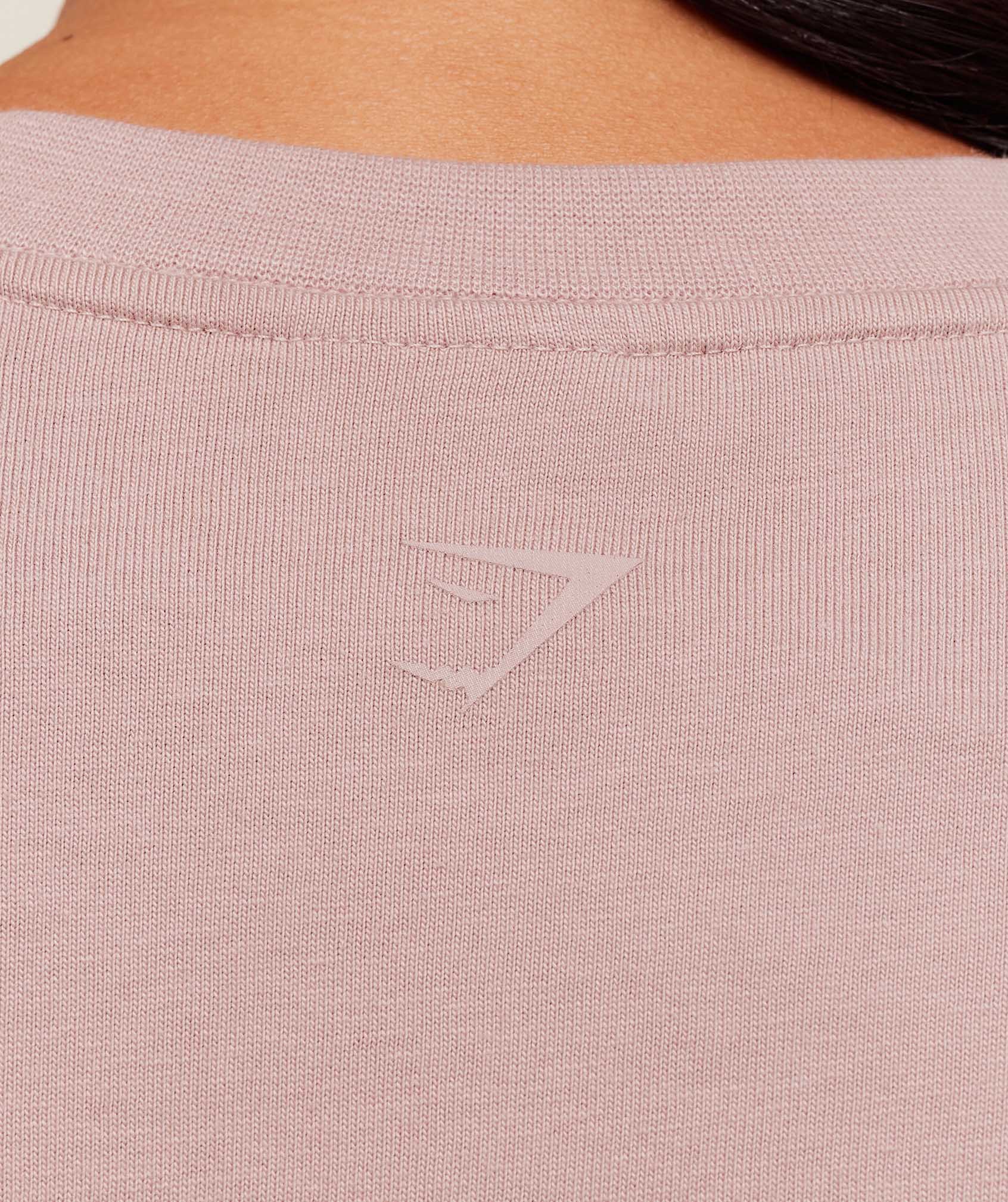 Embossed Graphic Oversized T-Shirt - Image 5