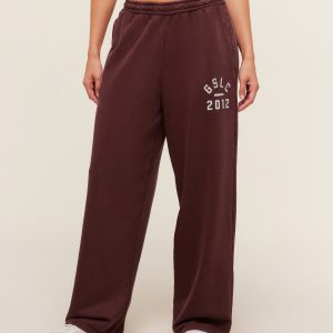 Lifting Club 2012 Graphic Wide Leg Jogger