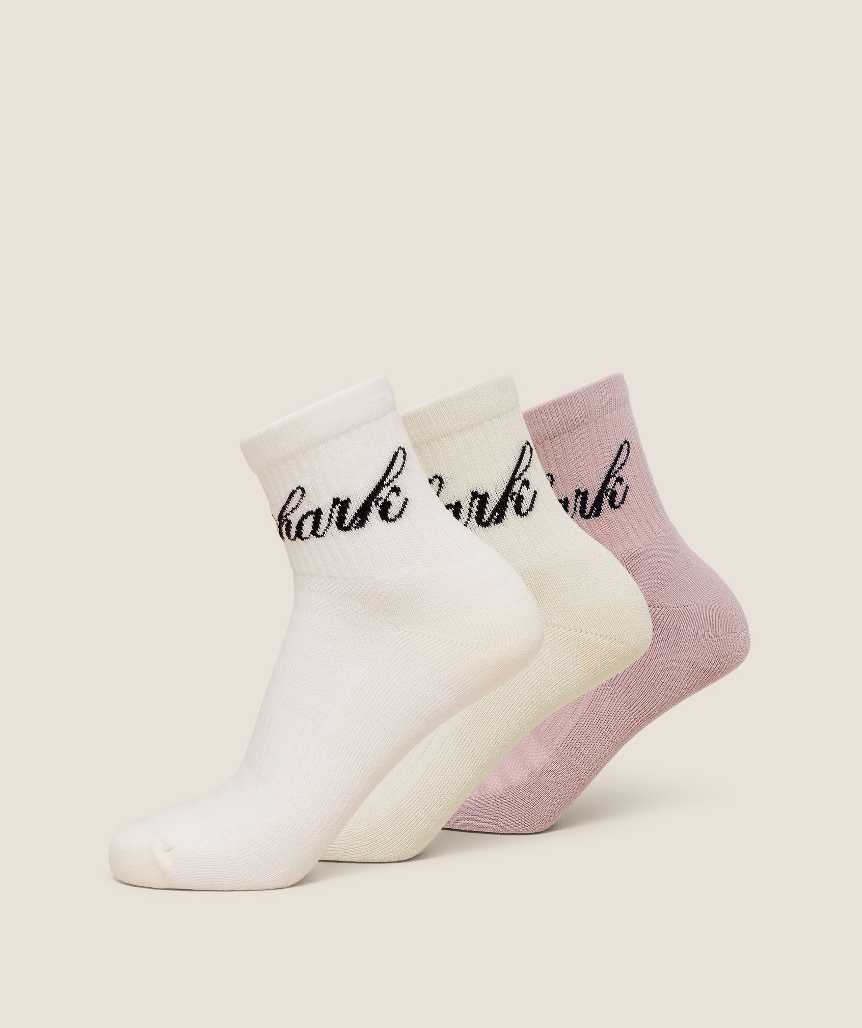 Muted Pink/Oat White/Soft White