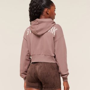 Power Midi Zip Hoodie